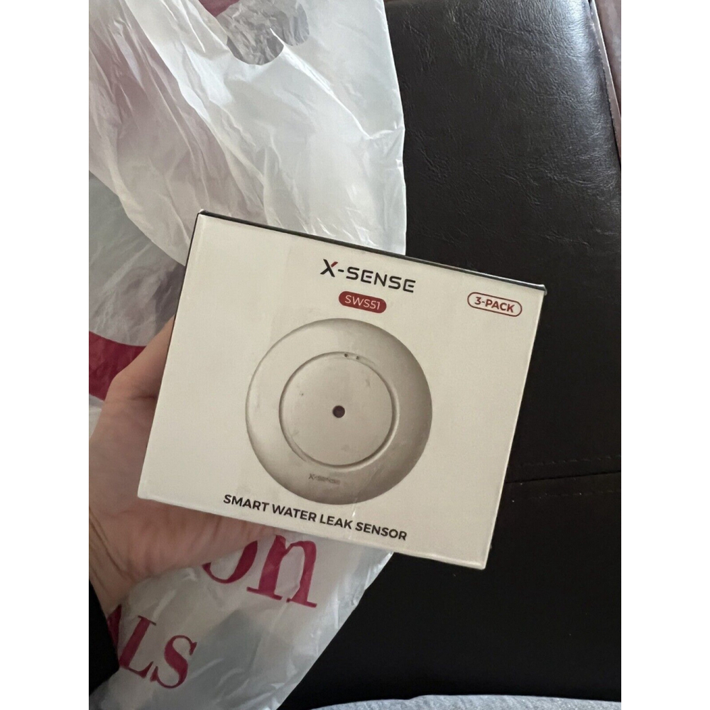 X-Sense Wi-Fi Water Leak Detector Smart Water Sensor Water Detector Alarm SWS51